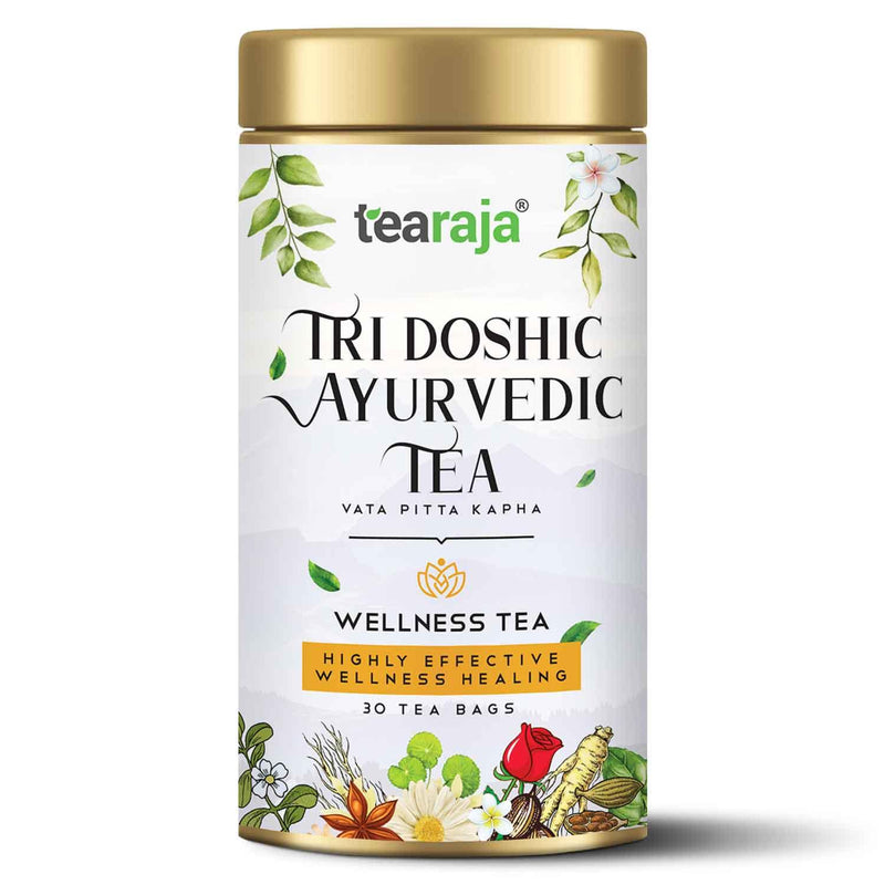 Tri Doshic Ayurvedic Tea ( Vata Pitta Kapha Tea ) 30 Teabags - Tearaja